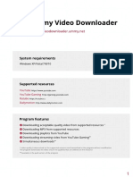 Ummy Video Downloader User Manual English