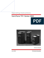 Operatin Instructions Vario Trane TR1 2800 PDF