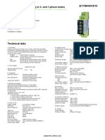 E1YM400VS10: Voltage Monitoring in 3-And 1-Phase Mains