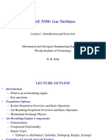 MAE 5350: Gas Turbines: Lecture 1: Introduction and Overview