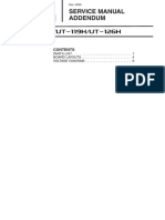 UT-119H 126H Service Manual