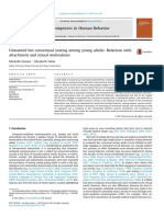 Unwanted But Consensual Sexting Among Young Adults Relations With Attachment and Sexual Motivations - 2014 - Computers in Human Behavior PDF