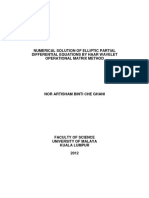 Numerical Solution of Elliptic Partial Differential Equations by Haar Wavelet Operational Matrix Method