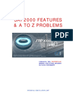 SAP2000 A-Z Problems