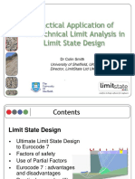 Eurocode 7 Geotechnical Limit Analysis