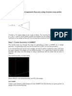 Exp: 03 - Simulation of Supersonic Flow Over A Wing of Convex Cross Section