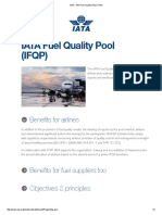 Iata - Iata Fuel Quality Pool (Ifqp)