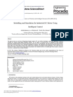 Modelling and Simulation For Industrial DC Motor Using Intelligent Control - ScienceDirect