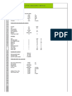 Hydraulic Calculation Using Darcy Method: Process Data