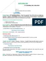 Liquidity Ratios: Ratio Analysis