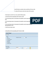 How To TECO Process Order With PI Sheets in SAP