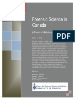 Forensic Science in Canada