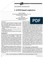 Blended ANFO-based Explosives