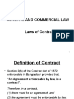 General and Commercial Law Laws of Contract