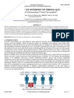 A Review On Internet of Things (Iot) : Y.Krishna Sai P.Prasanna Rajeev P.Janvi SK - Asmabanu