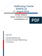 Tutorial BGP Multihoming Techniques SANOG24