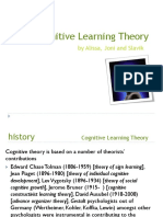 Cognitive Learning Theory