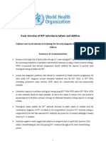 WHOEarlydiagnostictestingforHIV Ver Final May07