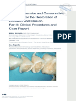 A Comprehensive and Conservative Approach For The Restoration of Abrasion and Erosion Part II - Didier Dietschi