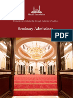 Seminary Admissions