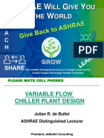 Ashrae Variable Flow Chiller Plant Design