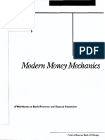 Modern Money Mechanics PDF