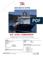 M/S "Stril Commander": Anchor Handling / Tug / Supply / Rescue / Oil - Rec