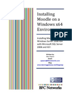 Installing Moodle On Windows Server 2008 R2 x64