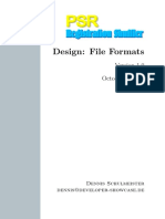 PSR-9000 File Formats PDF