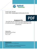 Course Code: CSE 606 Course Title: Cryptography & Information Security