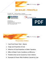 Coal Fired Boiler - Principals