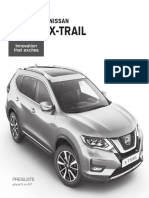 X Trail 2017 Preisliste