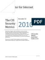 CIS Security Metrics-Quick Start Guide v1.0.0 PDF