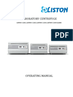 Centrifuges Manual New