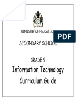 It Curriculum Guide Grade 9