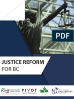 Justice Reform For British Columbia