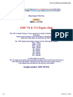 GMC Big Block V6, V8, & V12 Engine Data PDF