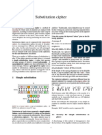 Substitution Cipher