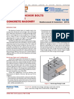 Anchor Bolt PDF