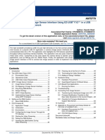 001-75779 AN75779 How To Implement An Image Sensor Interface With EZ-USB FX3 in A USB Video Class UVC Framework