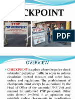 Checkpoint PPT Presentation