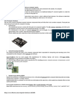 Computer Hardware Summary