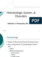 Hematologic System and Disorders