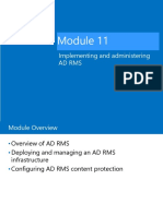 Implementing and Administering Ad Rms