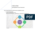 The Structure of ISO 27001