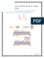 Design of Shear Reinforcement in A Singly Reinforced Beam