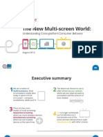 The New Multi-Screen World:: Understanding Cross-Platform Consumer Behavior