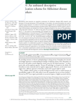 A/T/N: An Unbiased Descriptive Classification Scheme For Alzheimer Disease Biomarkers