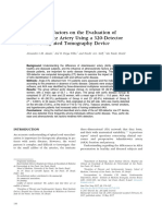 Influential Factors On The Evaluation of Adamkiewicz Artery Using A 320-Detector Row Computed Tomography Device