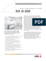 Agfa DX-D 600 Datasheet